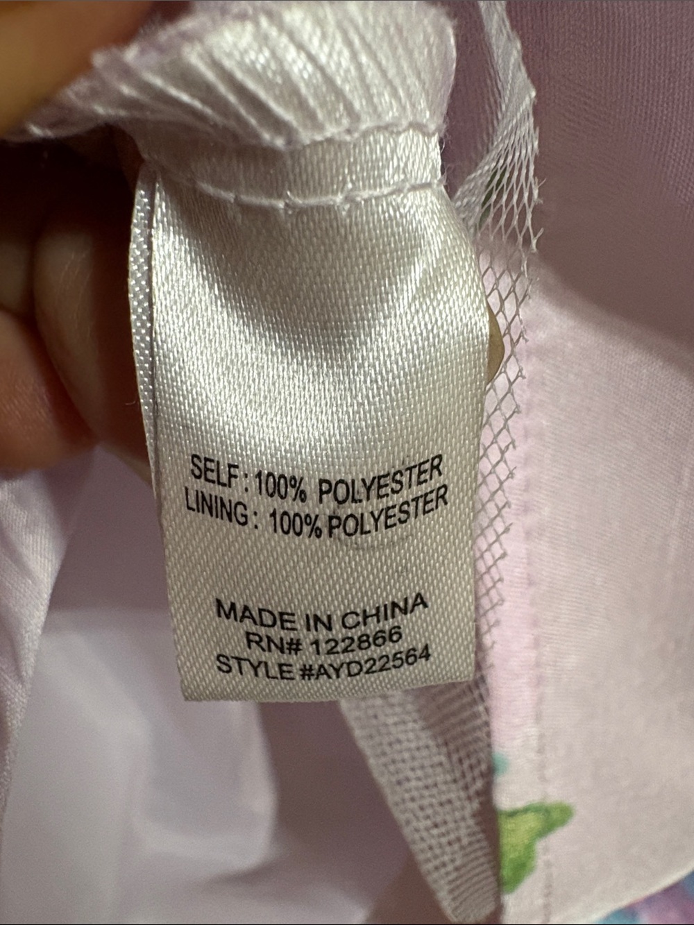 Zhenzi Pink Floral Sleeveless Party Dress - Picture 8 of 8